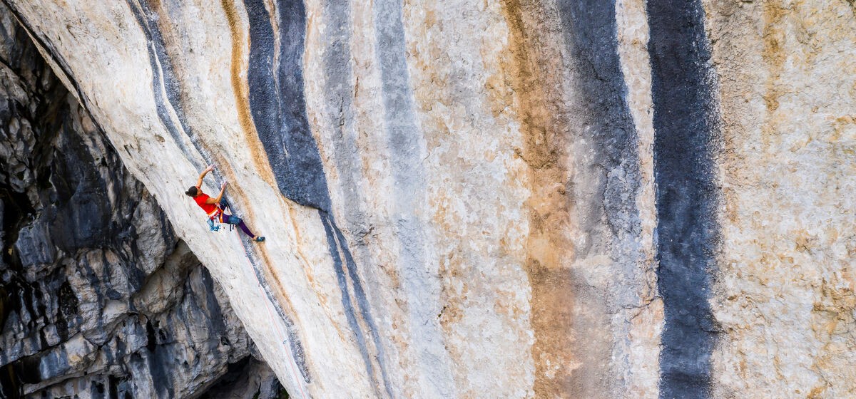 Sport climbing routes in Girges du Verdon