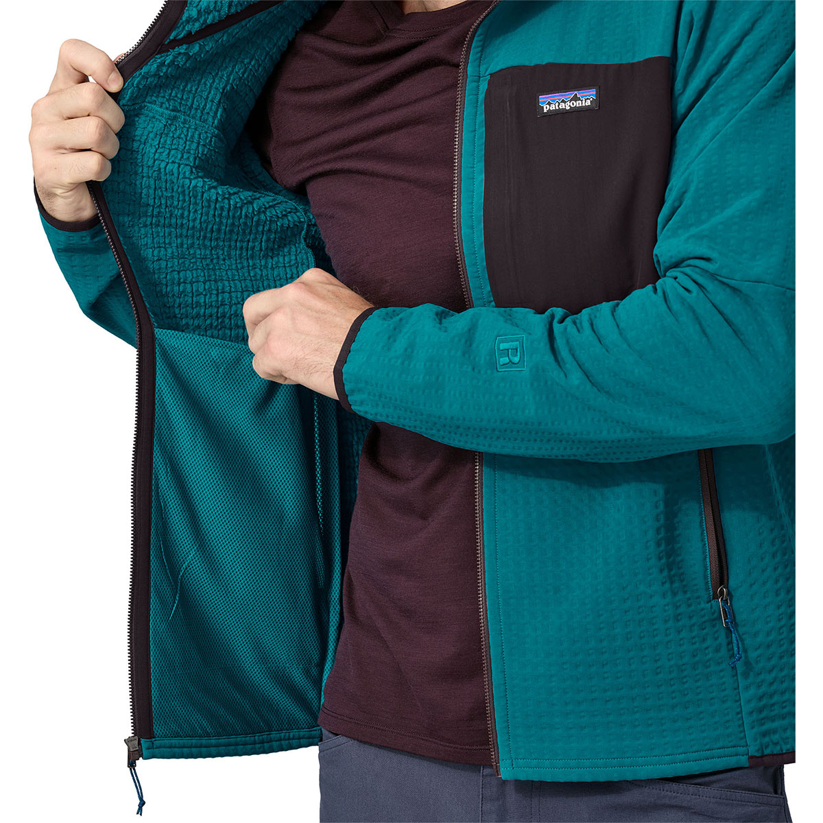 Patagonia m's r2 techface hoody on sale