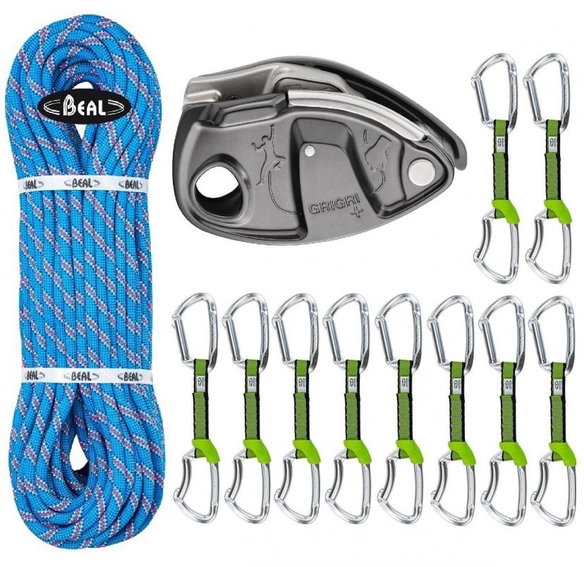 Beal Tuono 9.4 mm climbing rope + CAMP Rope Holder rope sheet