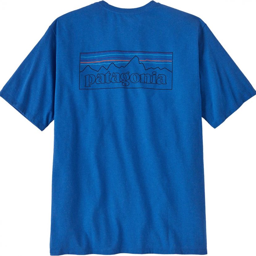 Patagonia Men's P-6 Logo Cotton Pocket T-Shirt