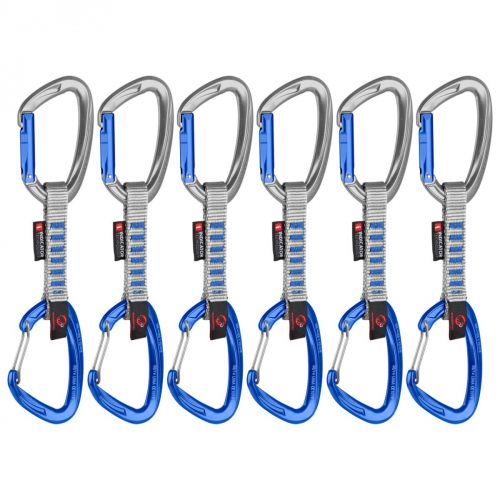 Mammut Crag Keylock Wire 10 Cm Indicator 6-Pack Rinvii Arrampicata