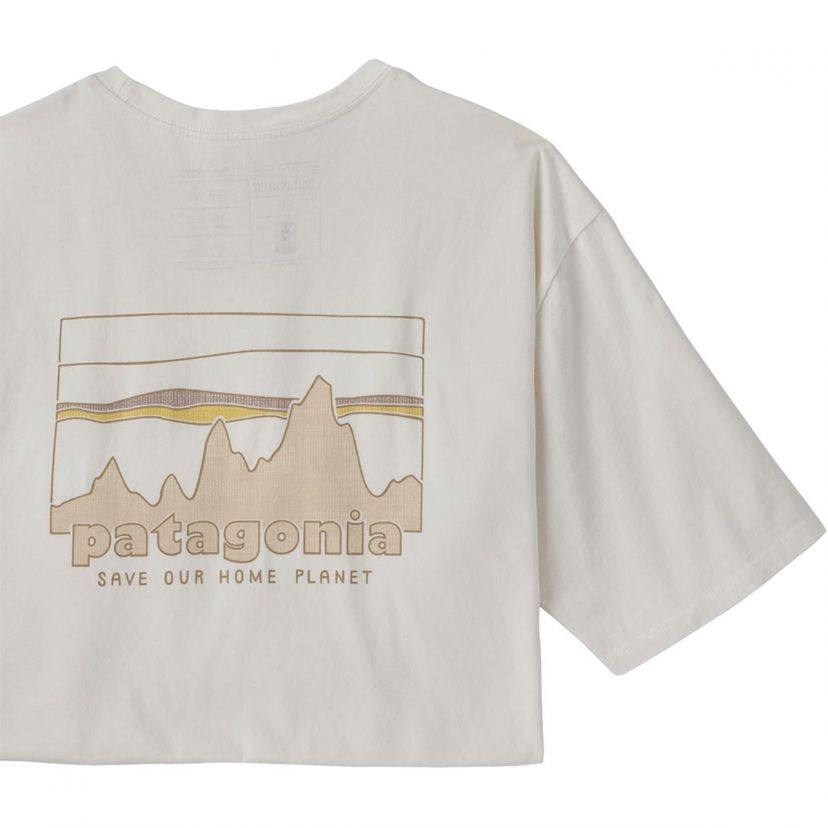 Patagonia '73 Skyline Organic T-Shirt - Men's Birch White XL