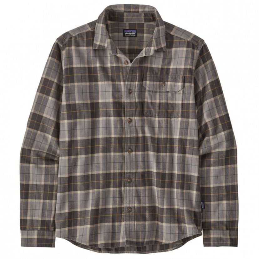 Patagonia M's L/S Cotton in Conversion LW Fjord Flannel Shirt Men's shirt-S-Evening Mauve