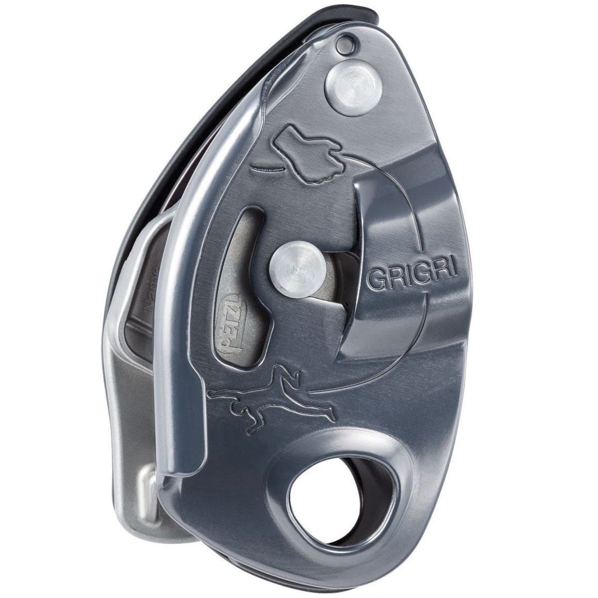 Petzl GriGri ビレイデバイス と クライミングカラビナ