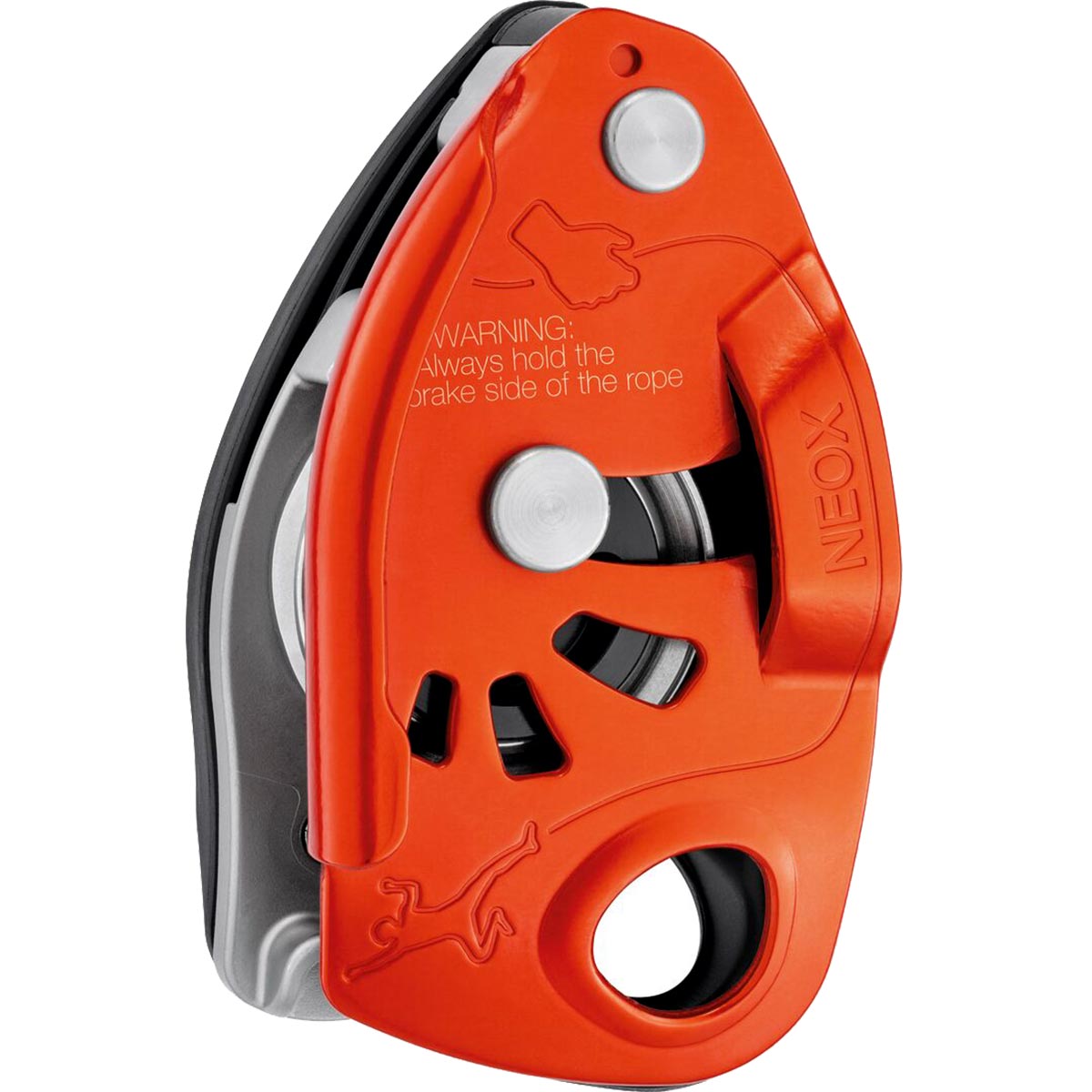 Petzl Neox assicuratore con bloccaggio assistito 