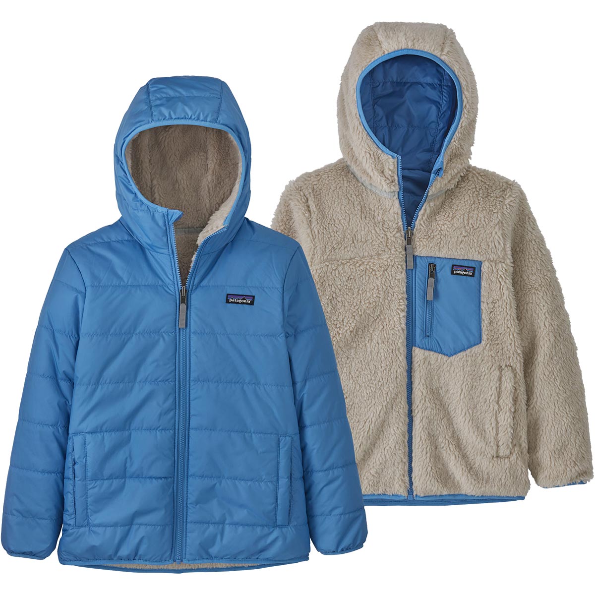 Patagonia Reversible Ready Freddy Hoody Blue Bird Medium