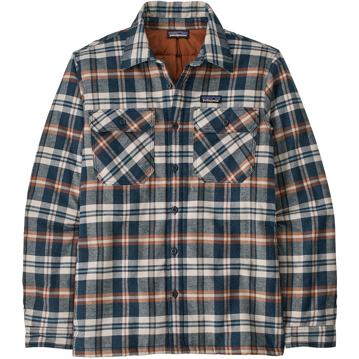Patagonia M s Insulated Organic Cotton MW Fjord Flannel Shirt camicia uomo