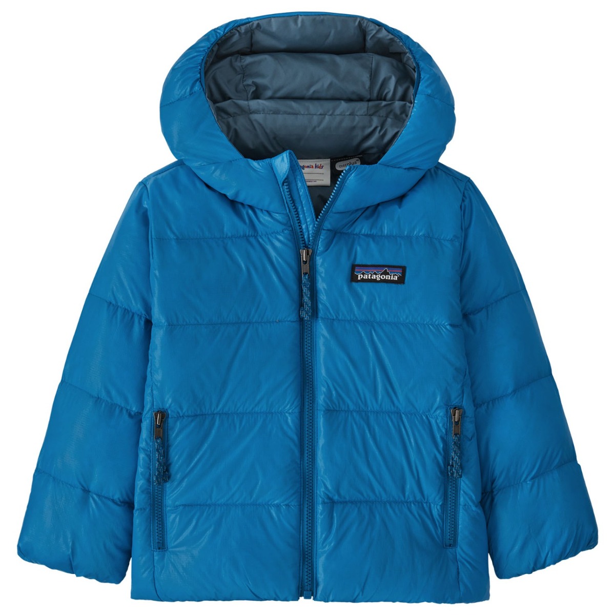 Patagonia Baby Hi Loft Down Sweater Hoody piumino bambino