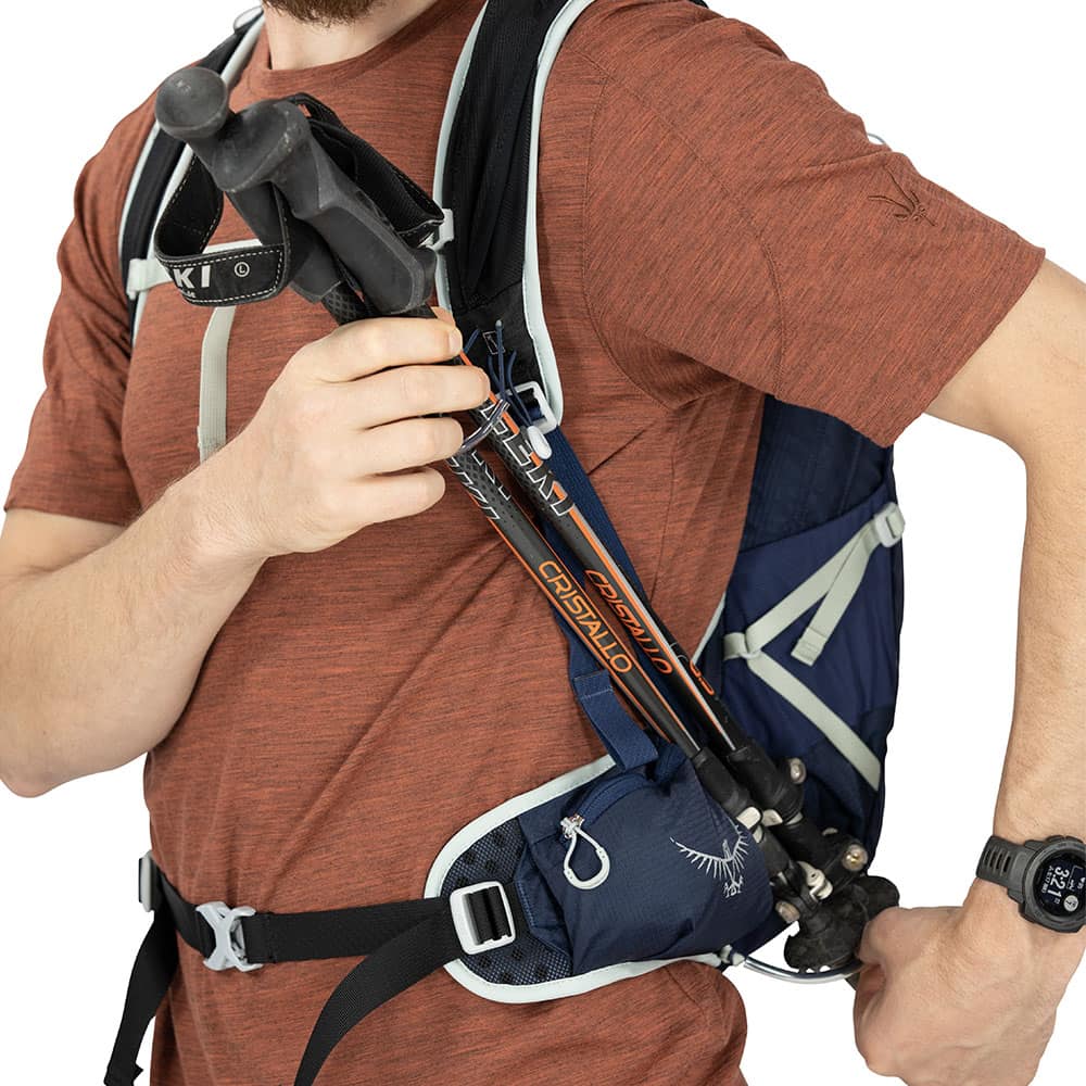 Stow on the go trekking pole attachment clearance