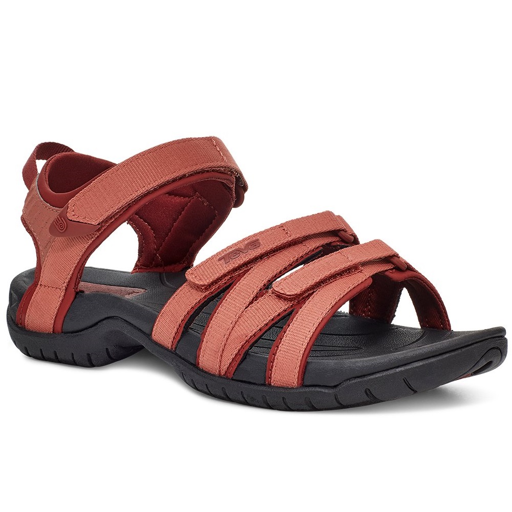 Red teva sandals online