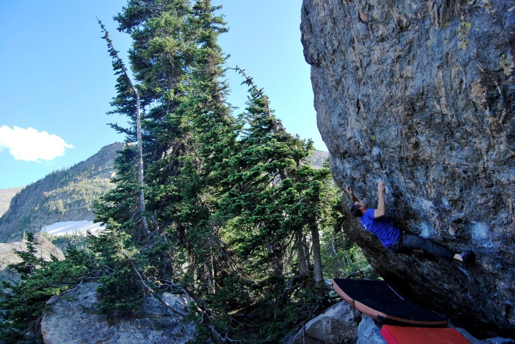 RMNP Rocky Mountains Boulder arrampicata